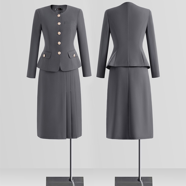 Overalls temperament skirt profession coat a set