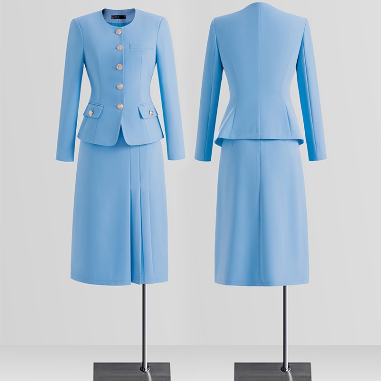 Overalls temperament skirt profession coat a set