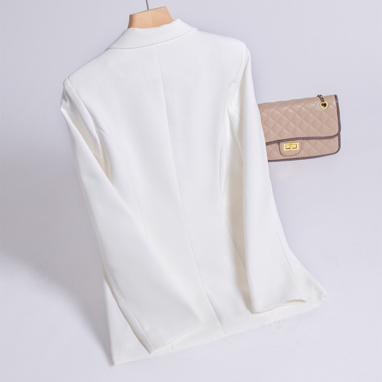 All-match autumn and winter business suit a buckle coat