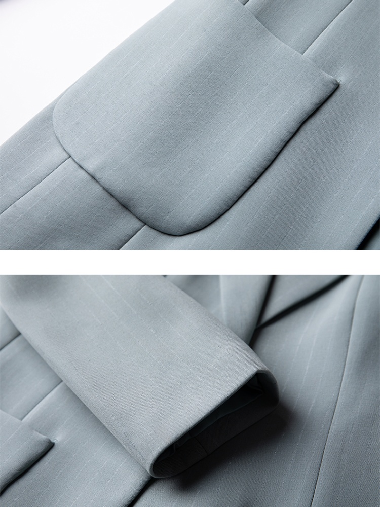 All-match autumn and winter business suit a buckle coat