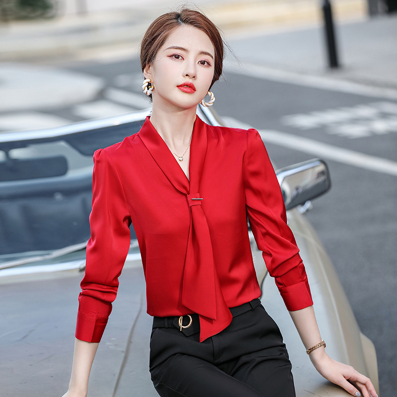 Commuting small shirt temperament shirt for women