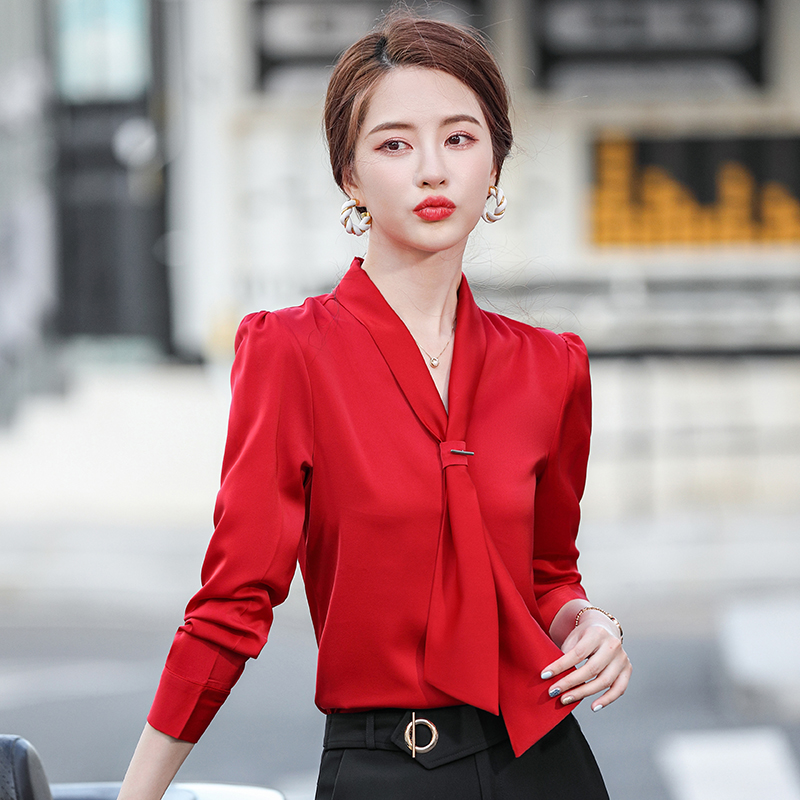 Commuting small shirt temperament shirt for women
