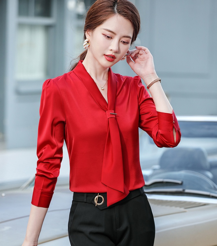 Commuting small shirt temperament shirt for women