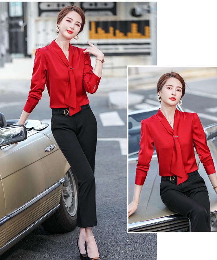 Commuting small shirt temperament shirt for women