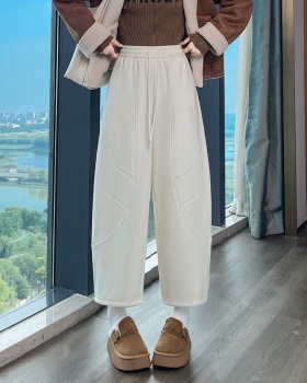 Autumn and winter nine pants wide leg pants for women