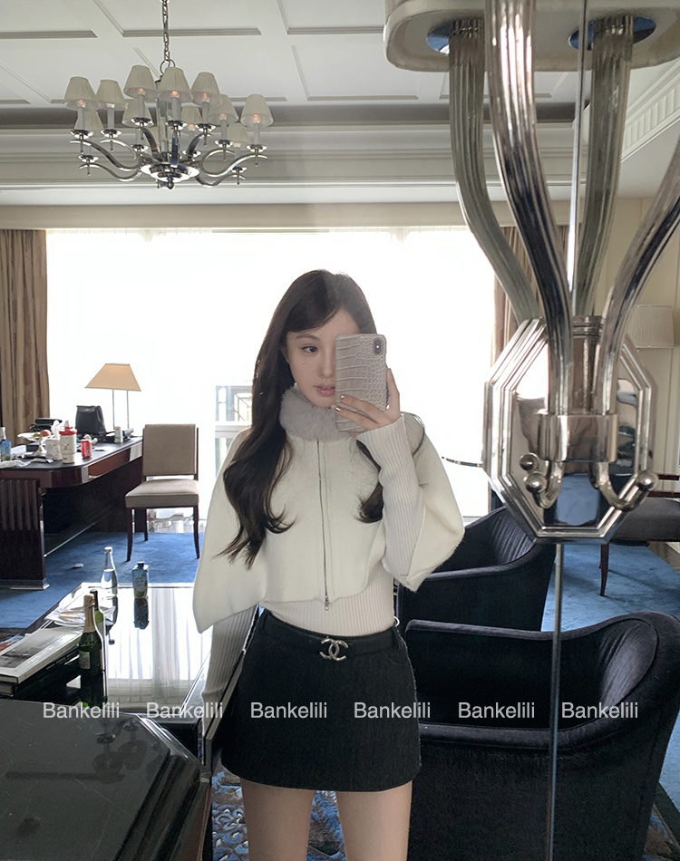 Bottoming sweater autumn and winter cloak a set for women