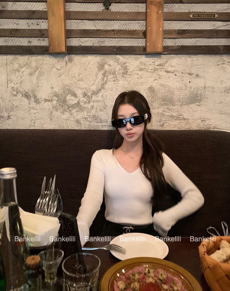 Bottoming sweater autumn and winter cloak a set for women