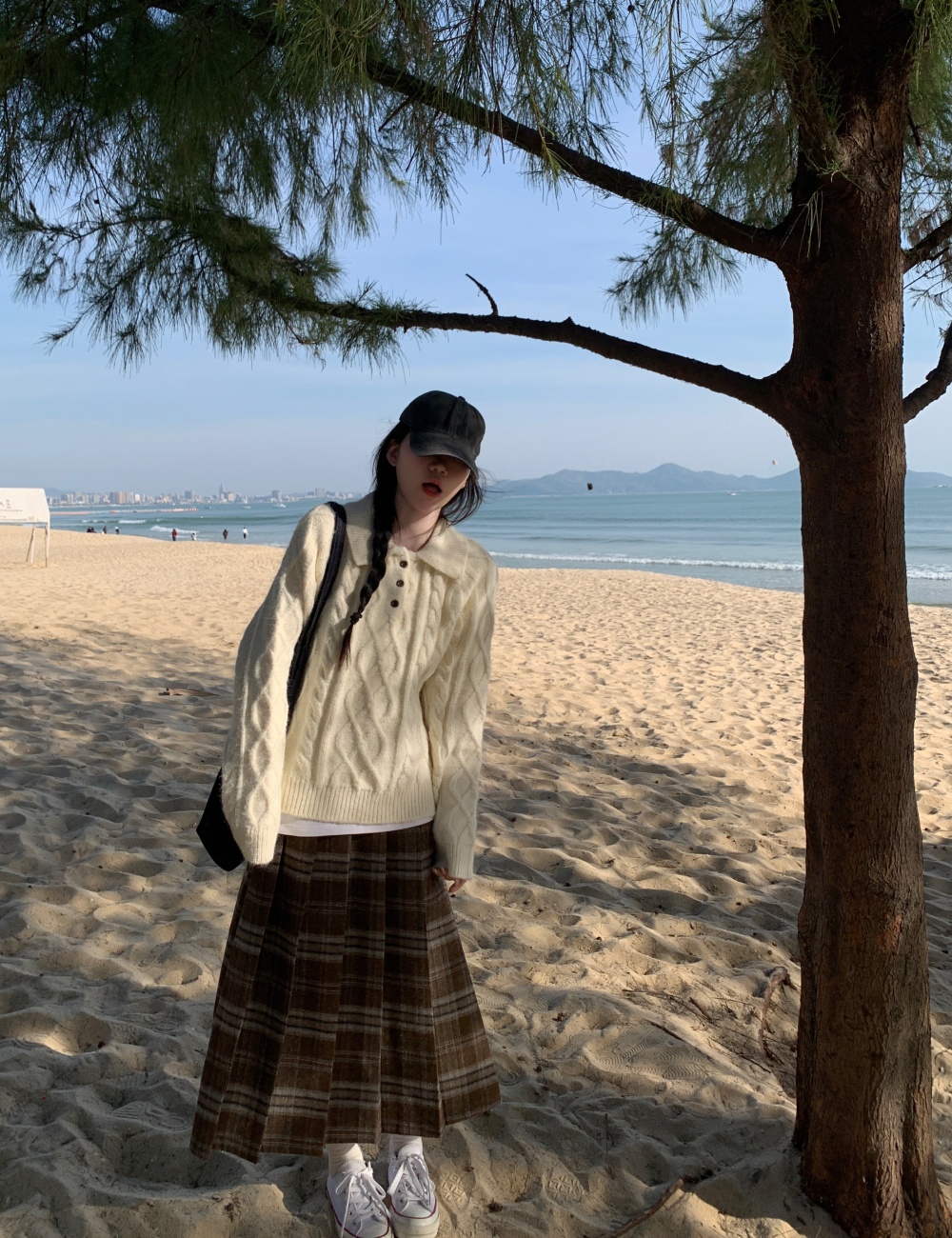 Tender Korean style tops autumn and winter sweater for women