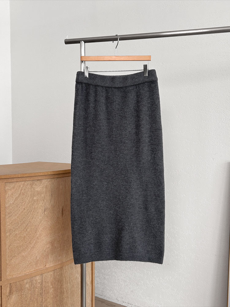 Hooded retro hoodie high waist skirt 2pcs set