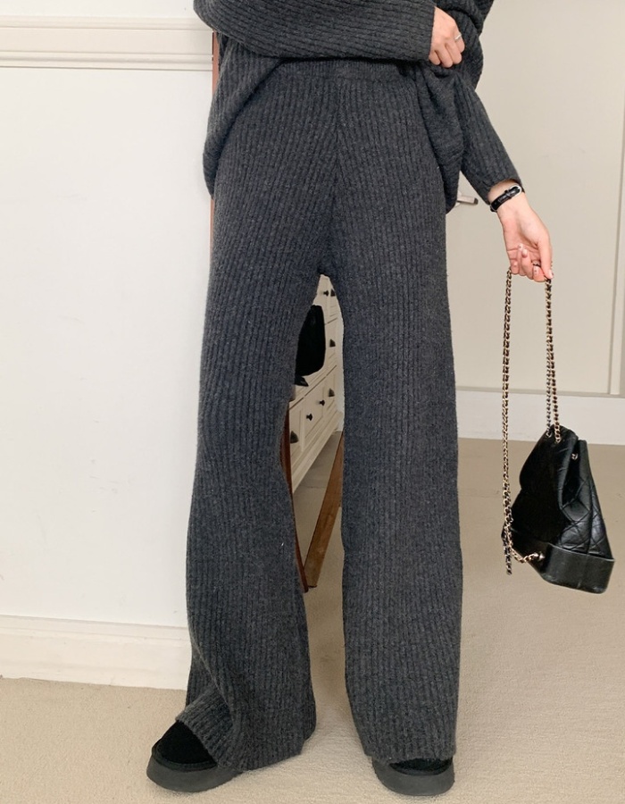 All-match sweater lazy casual pants a set