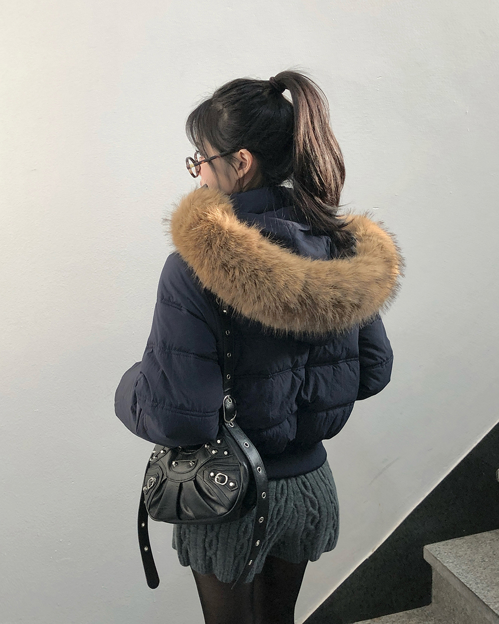 Winter short coat Korean style cotton coat for women