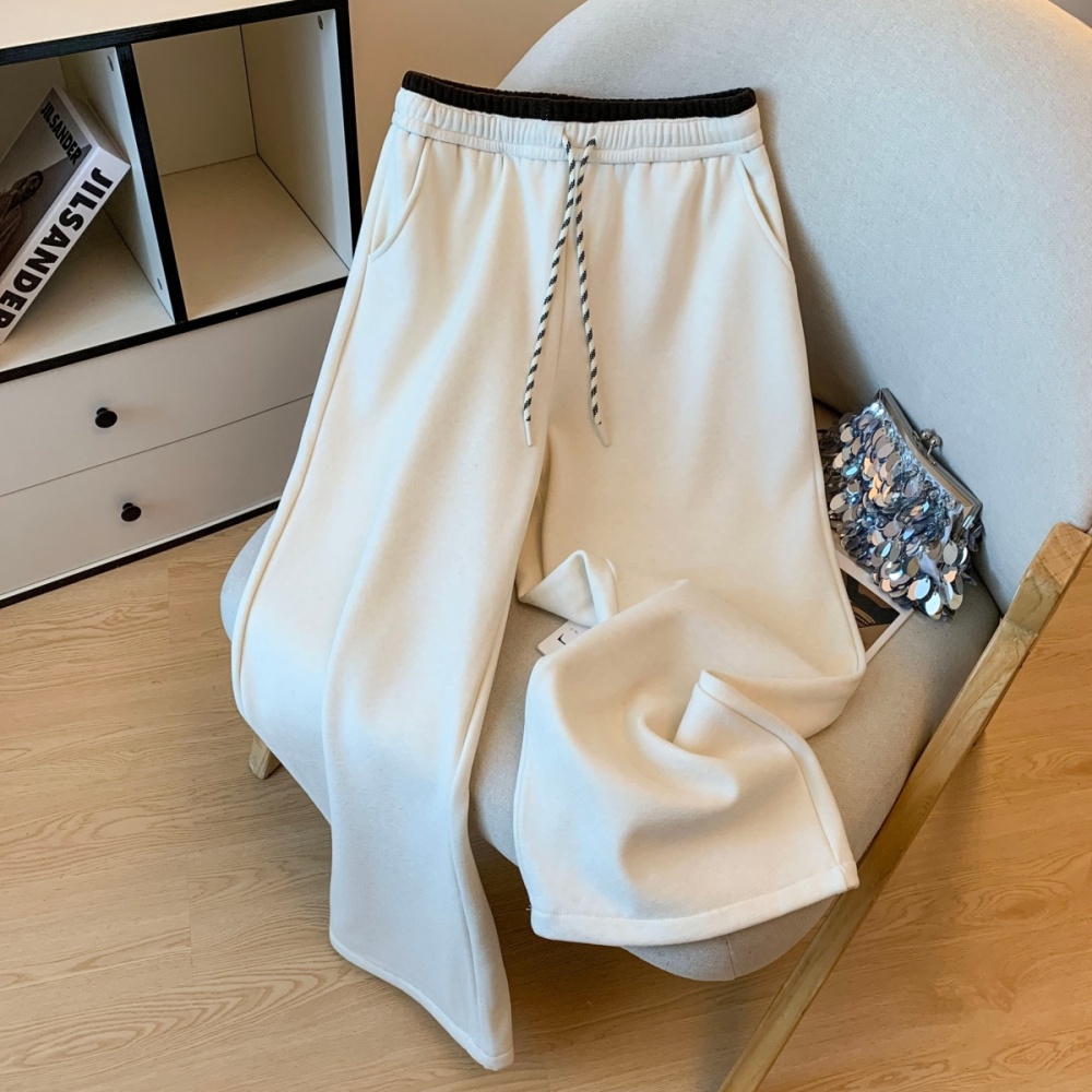 Thermal casual pants thick pants for women