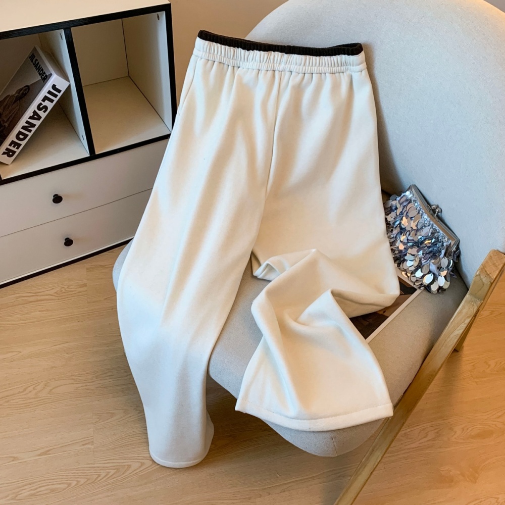 Thermal casual pants thick pants for women