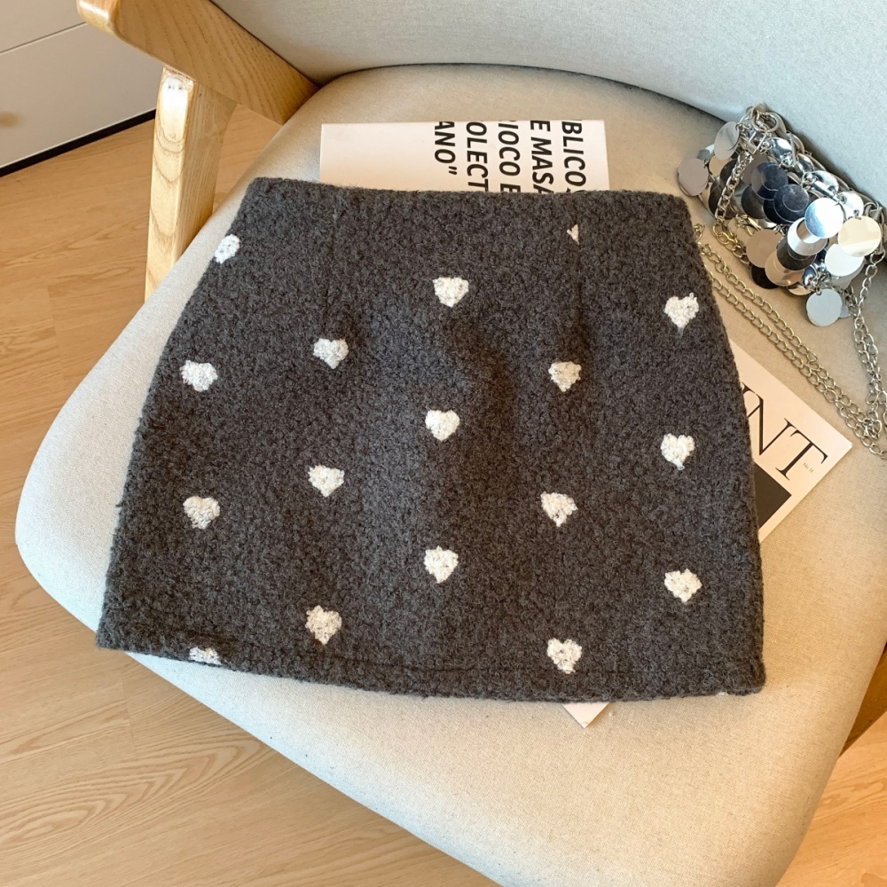 Casual A-line skirt show young short skirt for women