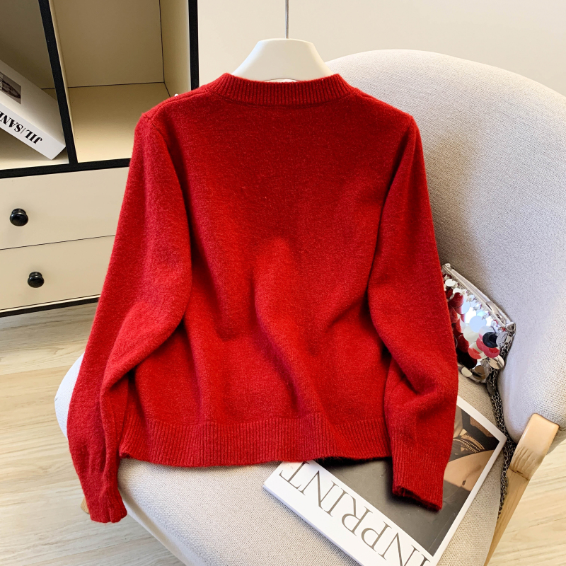 Christmas tops Western style sweater for women