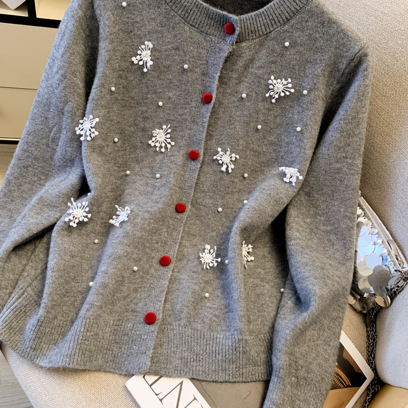 Christmas tops Western style sweater for women