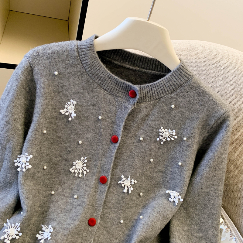 Christmas tops Western style sweater for women