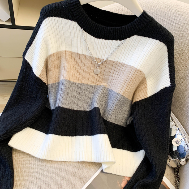 Retro winter tops France style mixed colors headgear