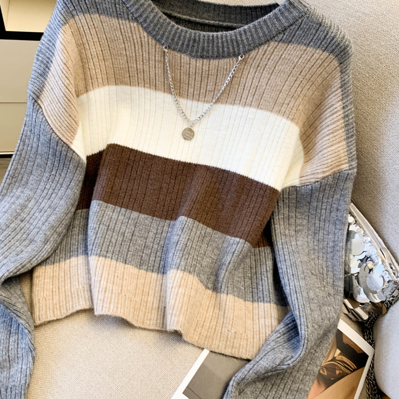 Retro winter tops France style mixed colors headgear