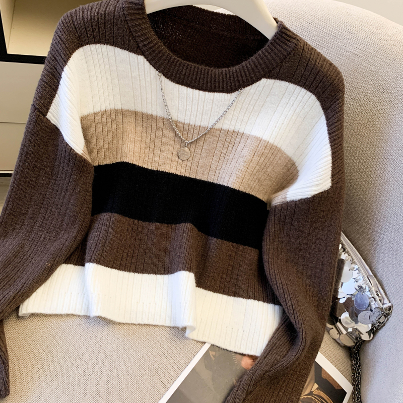 Retro winter tops France style mixed colors headgear