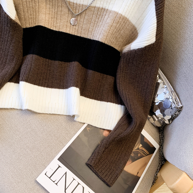 Retro winter tops France style mixed colors headgear