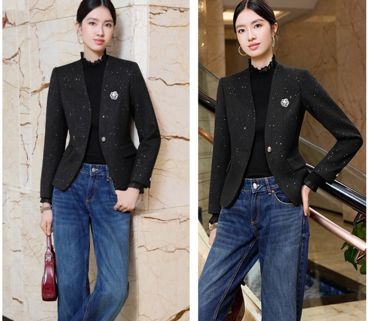 Commuting business suit niche coat for women