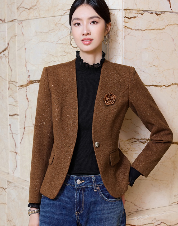 Commuting business suit niche coat for women