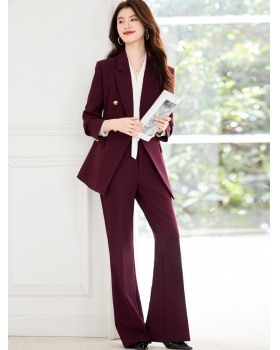 Spring business suit slim coat 2pcs set for women