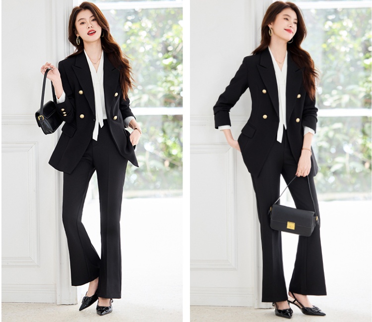 Spring business suit slim coat 2pcs set for women