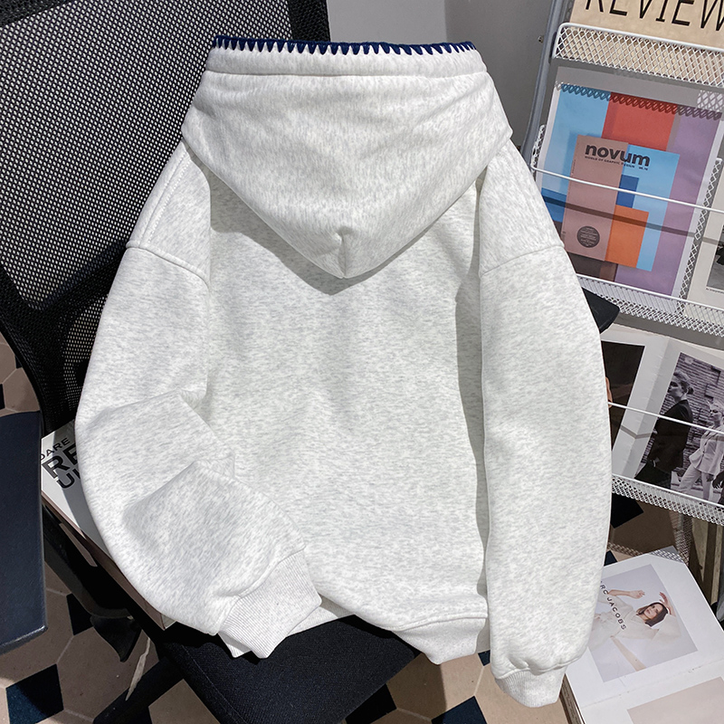 Korean style loose autumn and winter tops for women