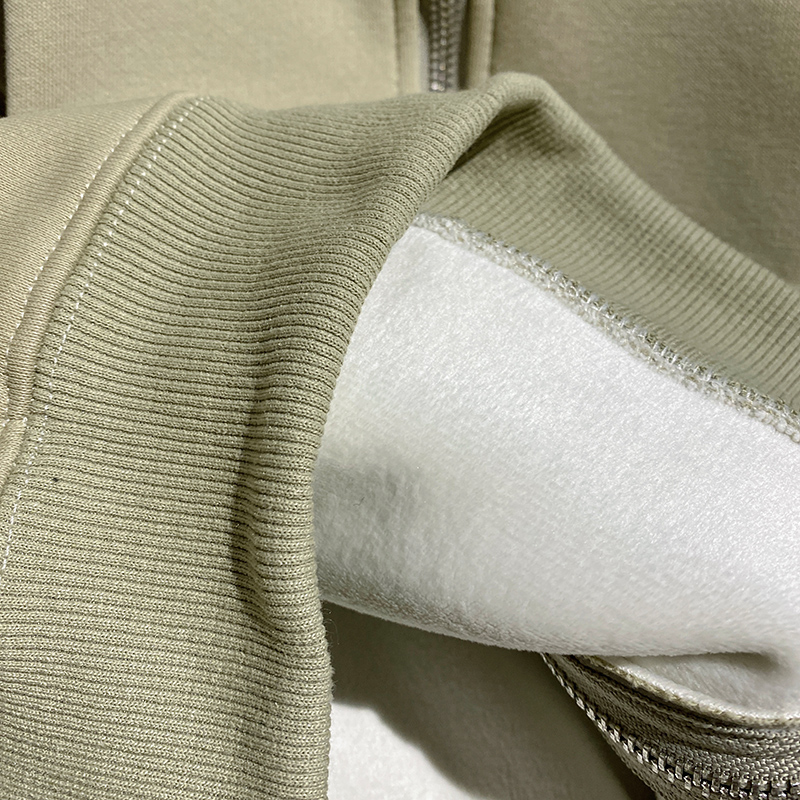 Hooded zip coat plus velvet cardigan for women