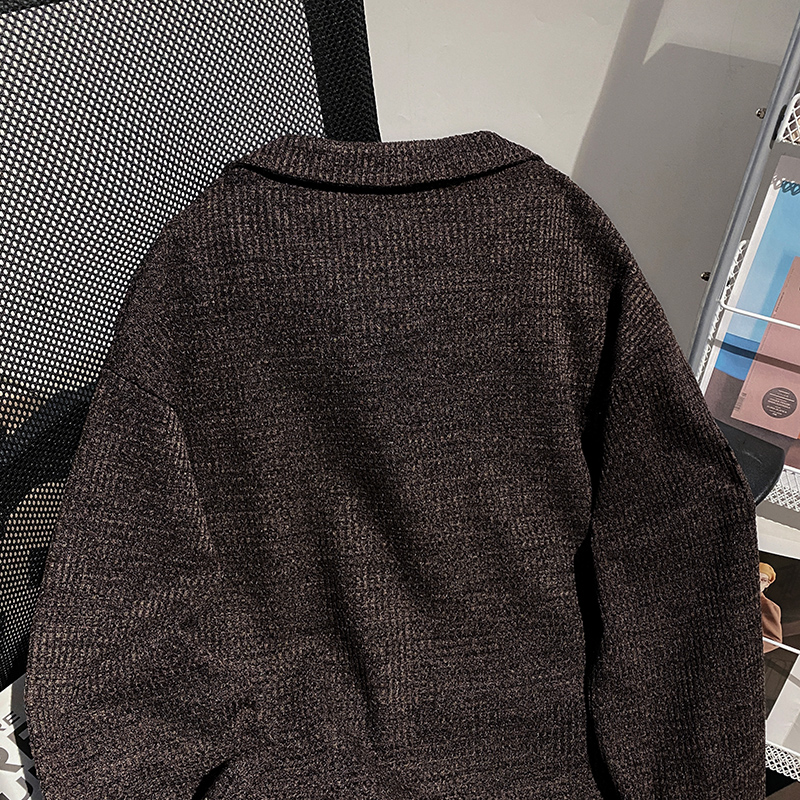 Inside the ride spring and autumn tops couples bottoming shirt