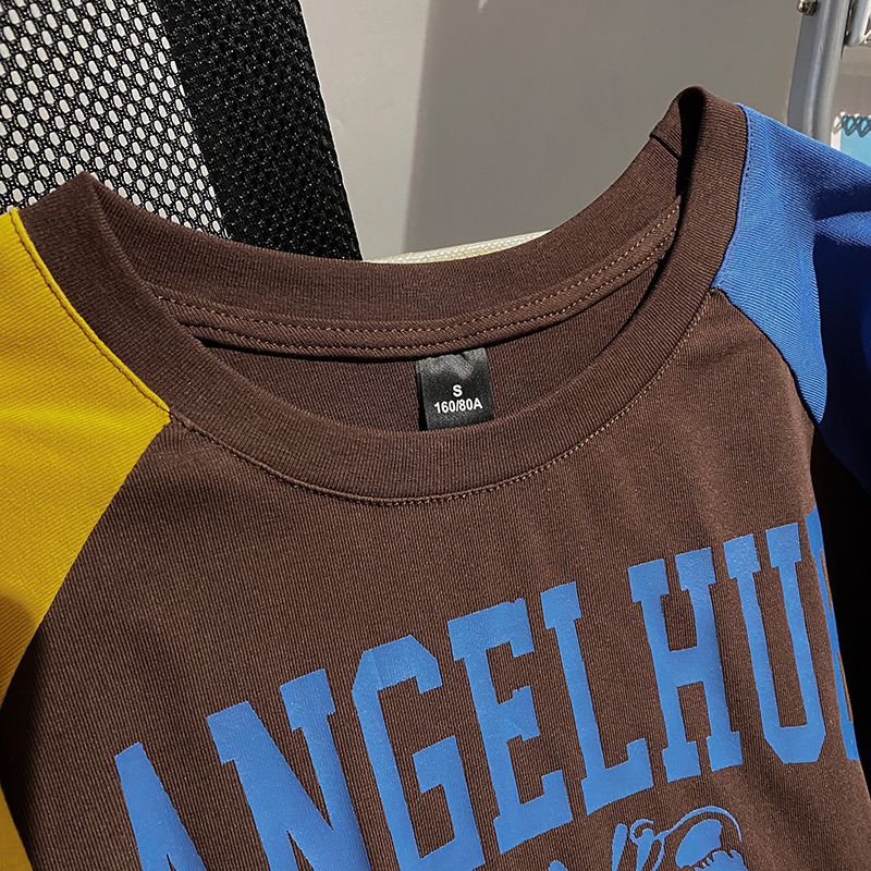 Round neck T-shirt bottoming shirt for women