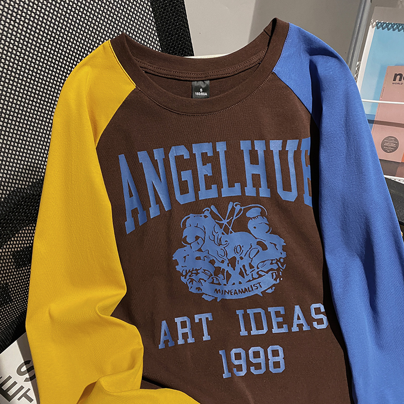 Round neck T-shirt bottoming shirt for women