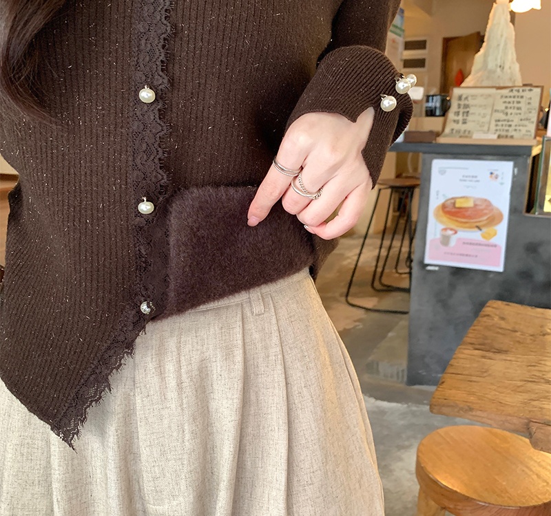 Temperament sweater fashion tops for women