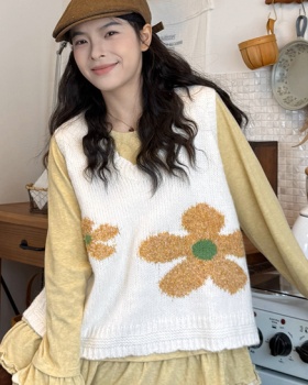 Autumn and winter retro waistcoat for women