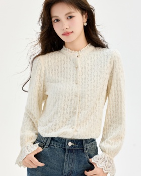 Fungus autumn and winter tops inside the ride small shirt