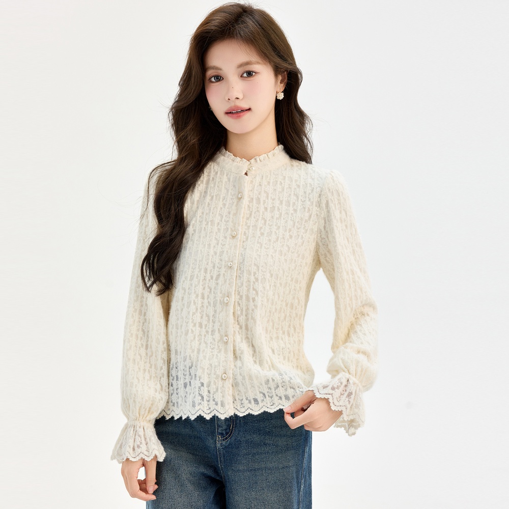 Fungus autumn and winter tops inside the ride small shirt