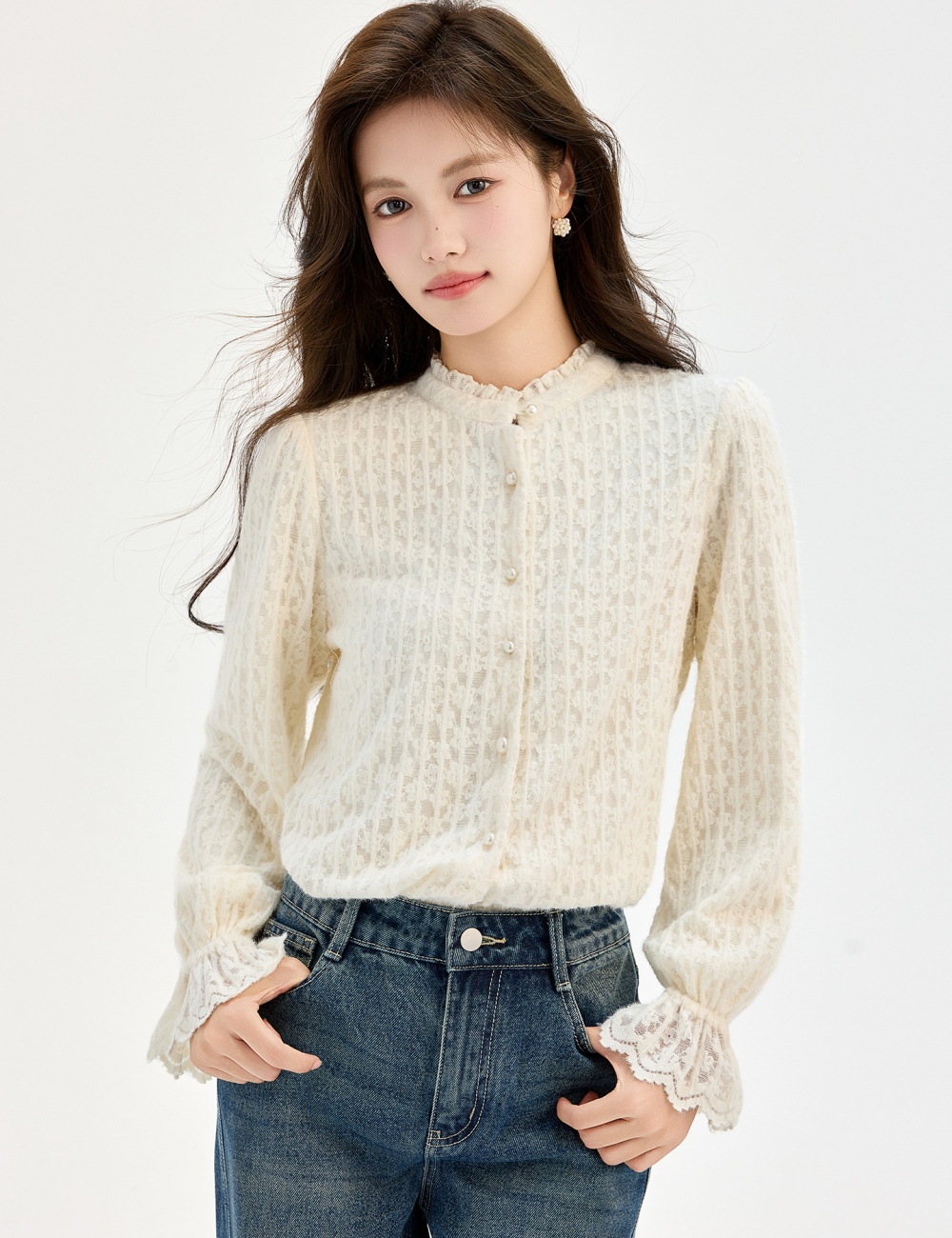 Fungus autumn and winter tops inside the ride small shirt