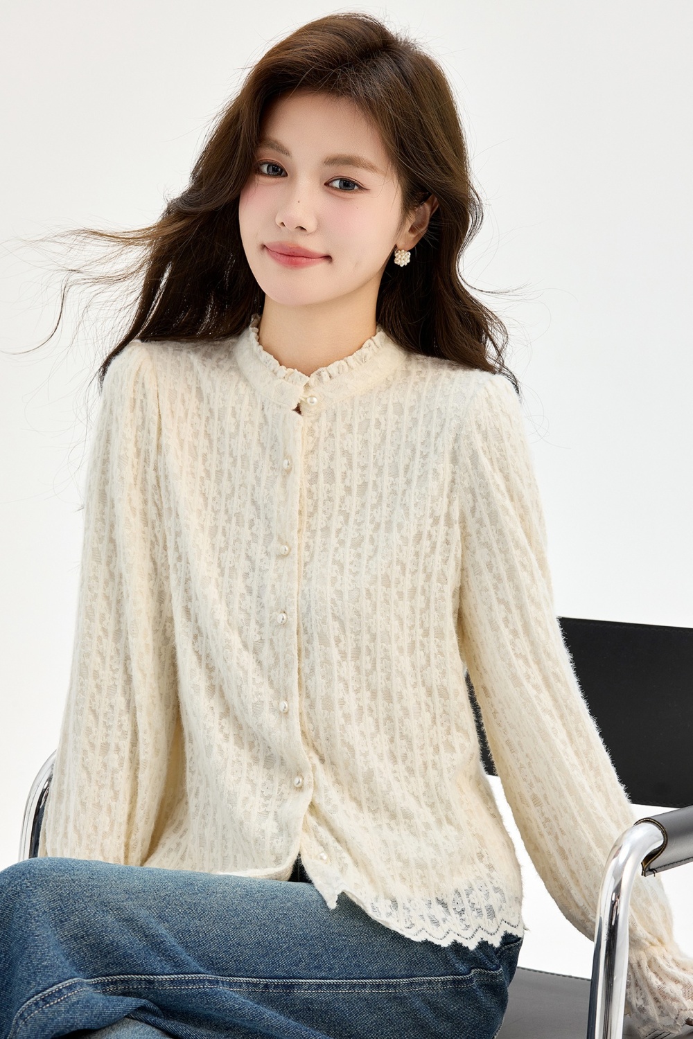 Fungus autumn and winter tops inside the ride small shirt