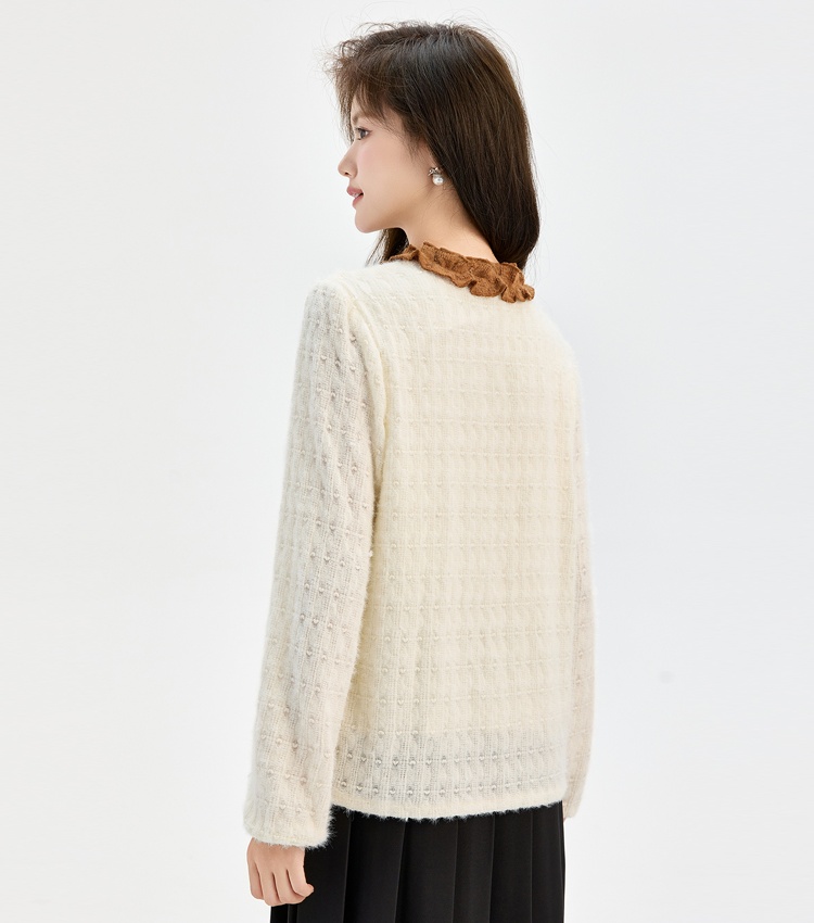 Autumn and winter tops lace shirt for women