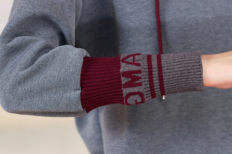 Fashion show young Casual sports hoodie 2pcs set for women