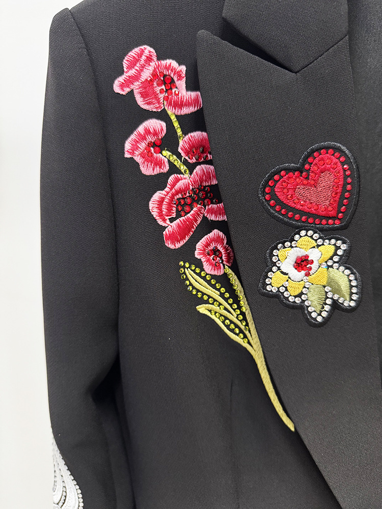 European style long pants fashion business suit 2pcs set