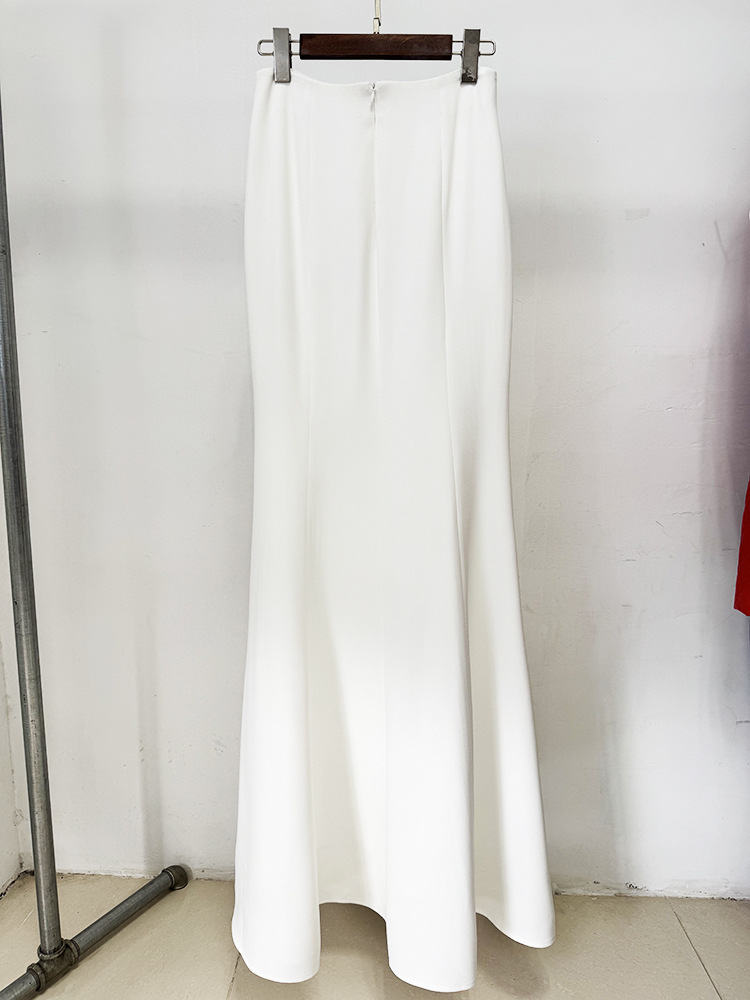 Fashion beading short skirt short vest 2pcs set