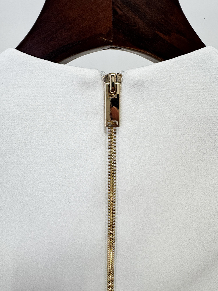 Fashion beading short skirt short vest 2pcs set