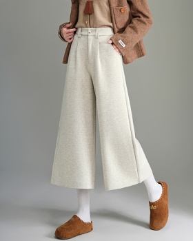 Commuting casual pants autumn and winter wide leg pants