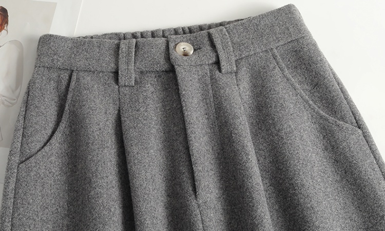 Commuting casual pants autumn and winter wide leg pants