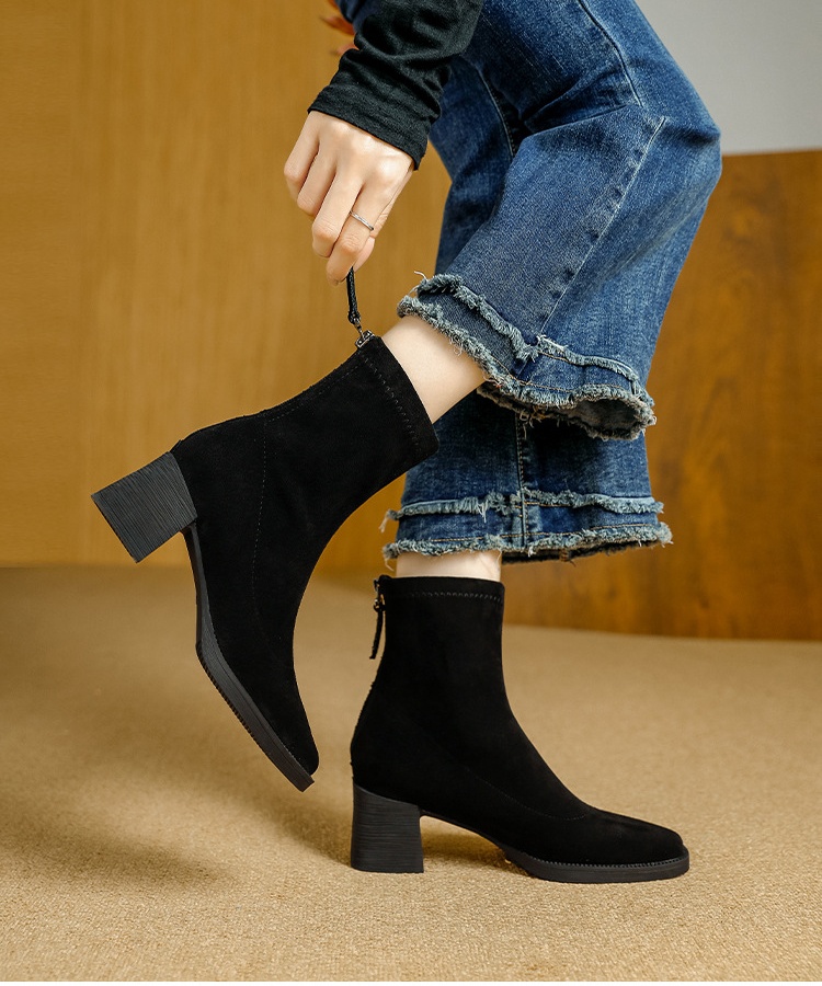 Autumn and winter short boots boots for women