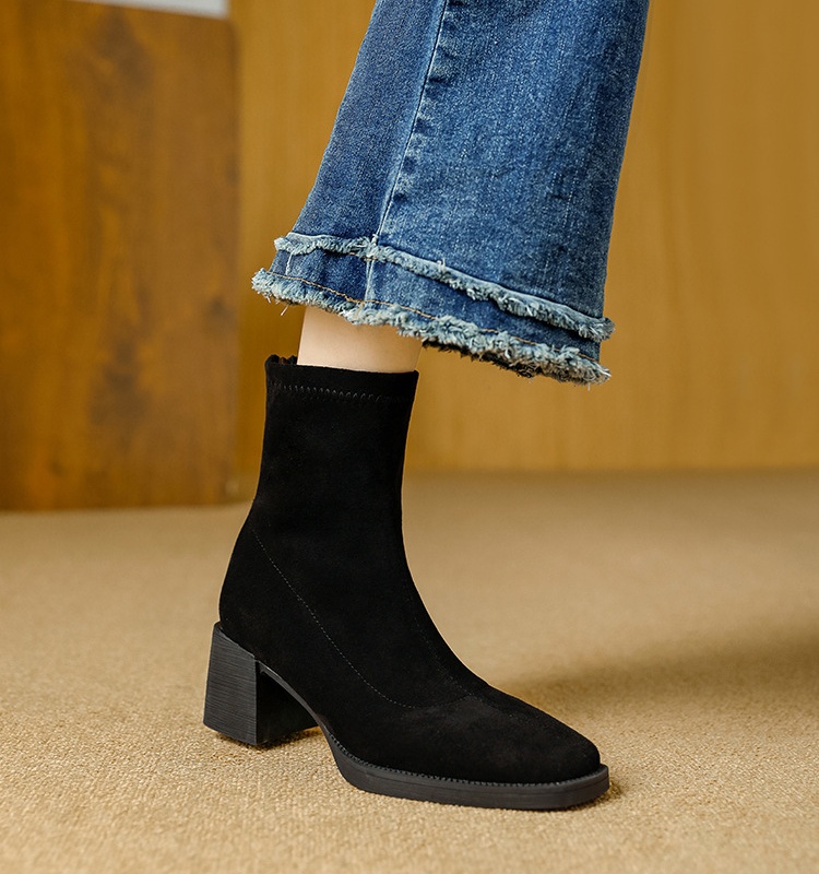 Autumn and winter short boots boots for women