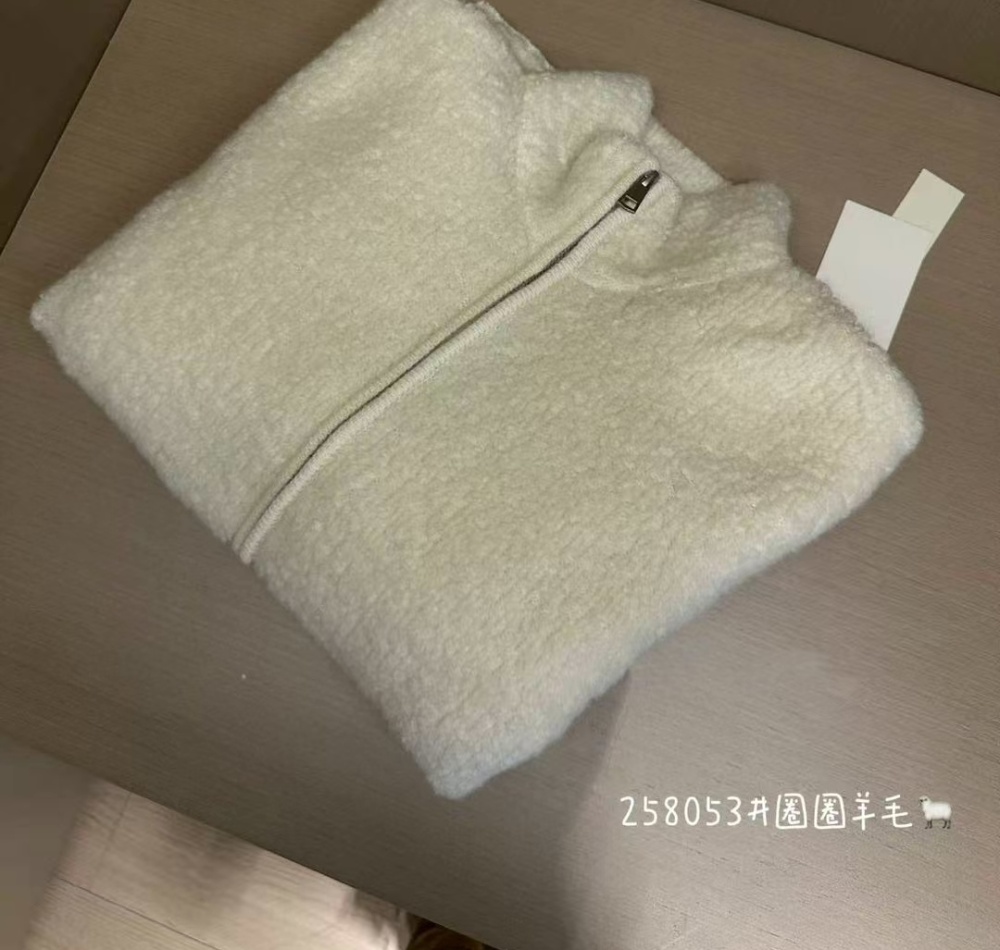 Autumn and winter tops cstand collar sweater for women